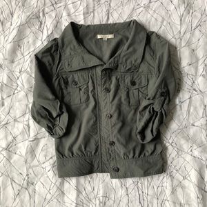 Ann Taylor Loft Cropped Jacket